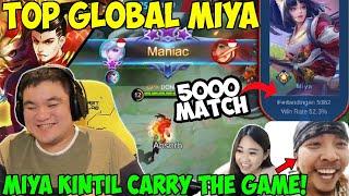 Main Sama TOP GLOBAL MIYA KINTIL "5000 MATCH"!!!! | Donkey BAR BAR