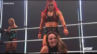 Harley Cameron and Cassie Lee VS Delta and Lena Kross World Series Wrestling