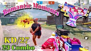 Romantic Moments - Uzi KD/27 - 23 Combo  Pubg Mobile