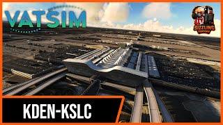 VATSIM Live Training Newbie Flight w @CaptainAB & @CptCanada: KDEN-KSLC | Flight Simulator 2020