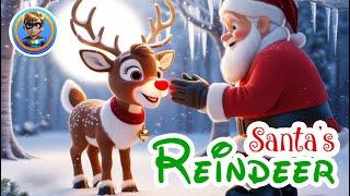 The Magical Tale of Santa’s Reindeer | Animated Christmas Story for Kids