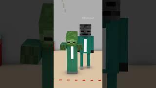 When Hacker Plays Squid Game Bowling |  Minecraft Animations