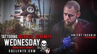 Live Tattoo | Dmitry Troshin Tattooing @Tatted_strength