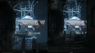 Immortals of Aveum - DLSS vs FSR2 - Moire Pattern Artifacting