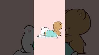 Morning booster ️#shorts #milkmocha #milkandmocha #milkmochabear #bears #animation #cuteanimation