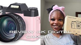 Review : 4K Digital Camera Viral TikTok Camera #Tiktokshop #Tiktok