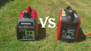 Honda eu2200i vs predator 2000 inverter generator