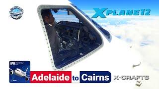 Alliance Airlines | Adelaide to Cairns | IVAO IFR World Tour 2025 | X-Plane 12 ️