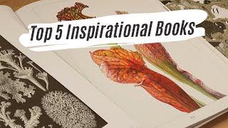 My Top 5 Favourite Inspirational Art books for Botanical Art and Natural Science Illustration