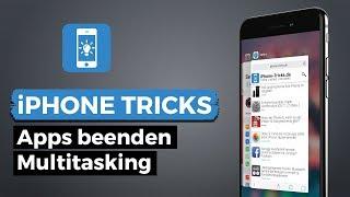 iPhone Apps beenden und schließen im Multitasking Modus