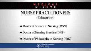 FNU Medical Minute with Dr. Julie Marfell - Nurse Practitioner Education