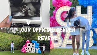 Our Official Gender Reveal !! 🩷