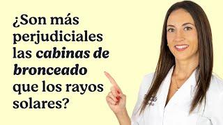 ¿Son más perjudiciales las cabinas de bronceado que los rayos solares?  @atida_mifarma