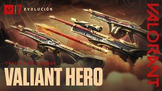 GRANDEZA // Tráiler de diseños Valiant Hero - VALORANT