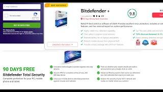 Get Bitdefender Antivirus Total Security 90 Days Free Trial 2024 (Unlimited)