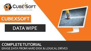 Data Wipe Tool | Certified Solution to Erase Hard Disk Drive Data Permanently