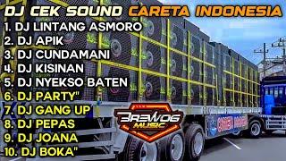 DJ CEK SOUND CARETA INDONESIA‼️ DJ LINTANG ASMORO, APIK, CUNDAMANI - Spesial BP AUDIO ft AEROMAX 