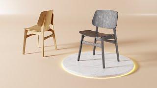 Søborg Wood Base Chair Blender