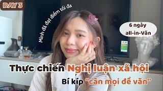 Bí kíp cân mọi đề văn Nghị luận xã hội | Series “6 ngày all-in-Văn” | Day 3