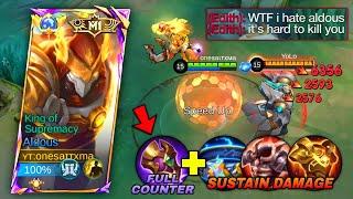 FINALLY!!! ALDOUS PERFECT FULL COUNTER SUSTAIN BUILD FOR 2024!! (RECOMMENDED 100% BROKEN )