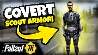 COVERT SCOUT ARMOR - Full Guide & Review - Fallout 76 Steel Dawn