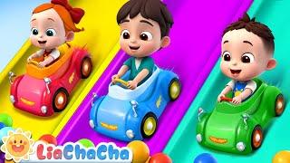 Babies on the Slides Song | Playground Song | Baby Songs & Nursery Rhymes | LiaChaCha