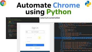 Automate Browser using Python | selenium automation