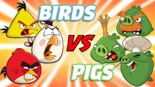 The Ultimate Showdown: Angry Birds vs. Pigs