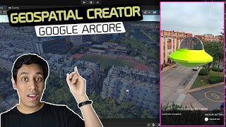 Create AR with Geolocation | GeoSpatial Creator Tutorial - Unity, ARcore and Google Maps