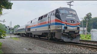 Amtrak Heritage Unit 130 on CSX Selkirk Branch Qualifying Train