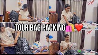 Tour Bag Packing ️️#packing