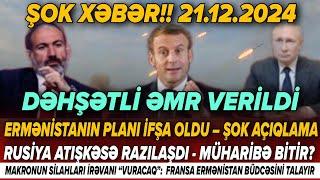 TƏCİLİ! Əsas xəbərlər 21.12.2024 (Xəbər Bələdcisi) xeberler, son xeberler bugun 2024