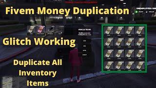 Fivem Money Duplication glitch -  How To | Duplicate Money Fivem (money glitch )