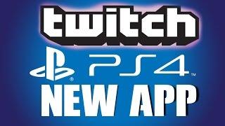 New Twitch Dedicated PS4 App Twitchcon  Upload Videos Directly to website  New Service  Release Date