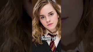 Harry Potter: Team A️or Team B️? Or Team C? #shorts #harrypotterfan #harrypotteredit