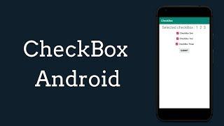 CheckBox Android with example