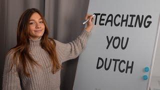 ASMR - TEACHING YOU DUTCH!