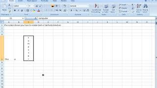 How to Rotate Text in Vertical Direction in Ms Excel