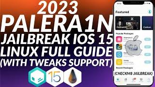 Palera1n Jailbreak iOS 15 with Tweaks | iOS 15 Jailbreak Checkm8 Devices | Linux Full Guide | 2023