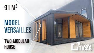 Modular house, model Versailles, 91m2, for a client from Slovakia, manufacturer TM TICAB HOUSE