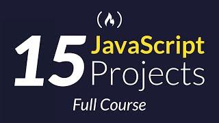 Build 15 JavaScript Projects - Vanilla JavaScript Course