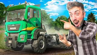 COMPRO UN SUPER CAMIÓN OFF ROAD 4x4 en FARMING SIMULATOR 25  #54