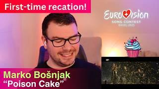  Marko Bošnjak - "Poison Cake" | Reaction | #croatia | Eurovision Song Contest #eurovision2025