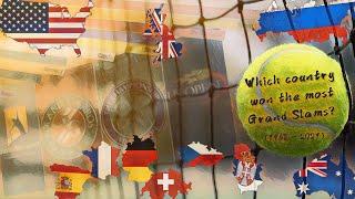 Which country has won the most Grand Slams? - (Tennis Majors)