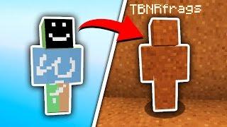 I AM RED SAND TROLL! | Minecraft SKYWARS (I AM STONE CHALLENGE!)