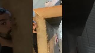 Making a fake beam#houserestoration#woodworking