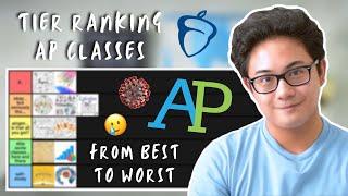 tier ranking ap classes (bc i’m finally out of college board’s dungeon) 