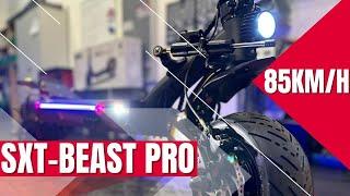  SXT BEAST PRO  85KM/H - 4.800 WATT  Schneller als die Polizei erlaubt! #sxt #beastpro #dualtron