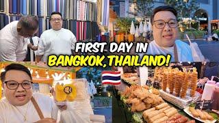 Bangkok Vlog: Custom-made Suit + Platinum Mall + Michelin Restaurant!  JM Banquicio