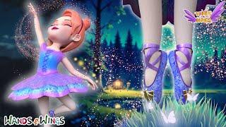 Princesses and the Dancing Shoes | Ballet Magic Rhymes | Kids Songs | Wands and Wings